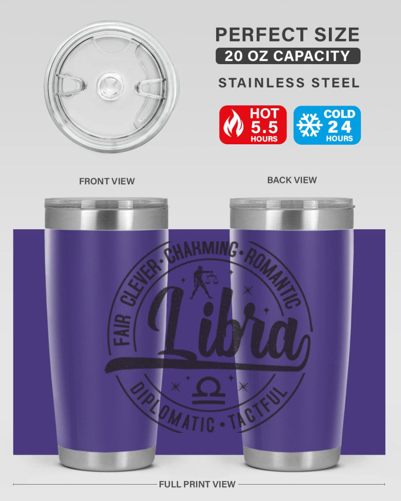 Libra 323#- zodiac- Tumbler