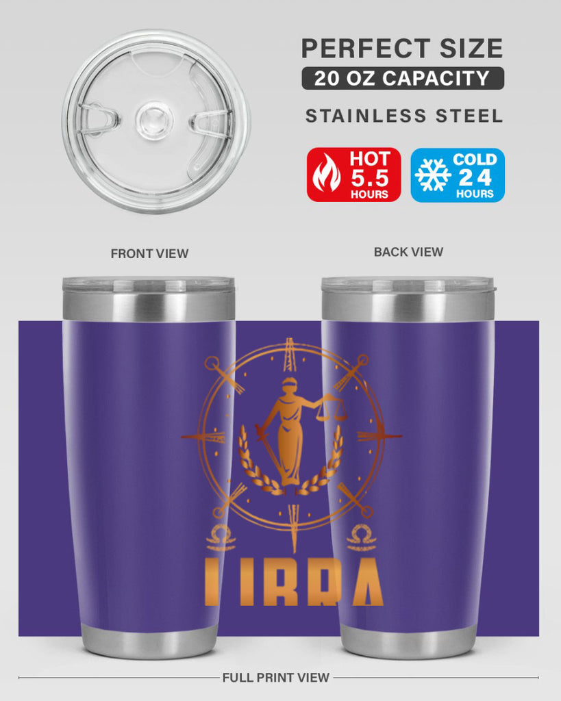 Libra 331#- zodiac- Tumbler
