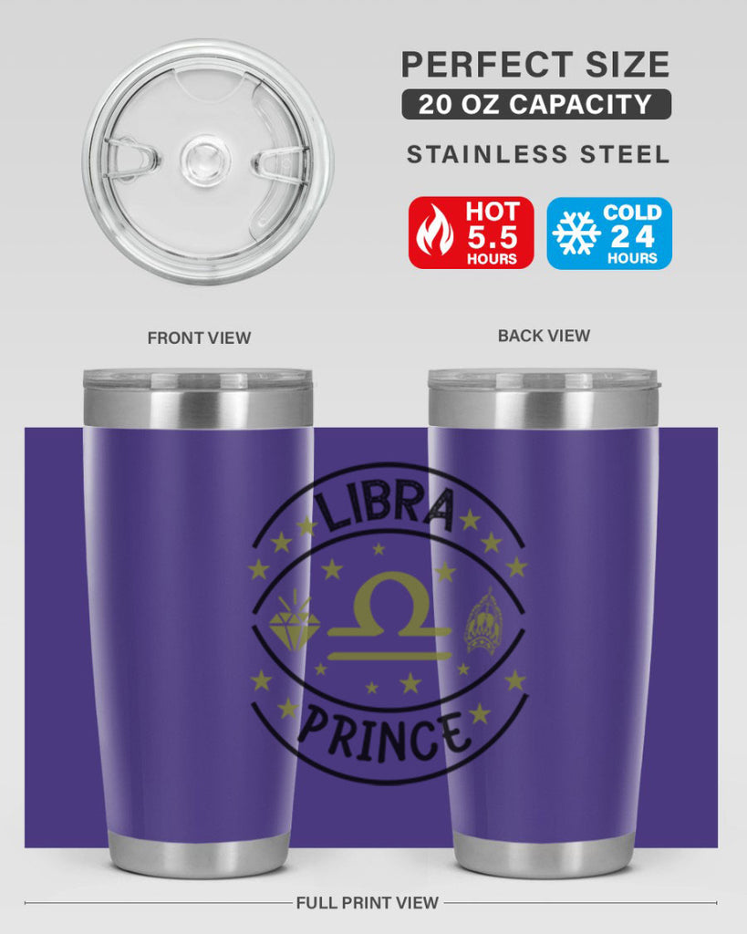 Libra prince 325#- zodiac- Tumbler