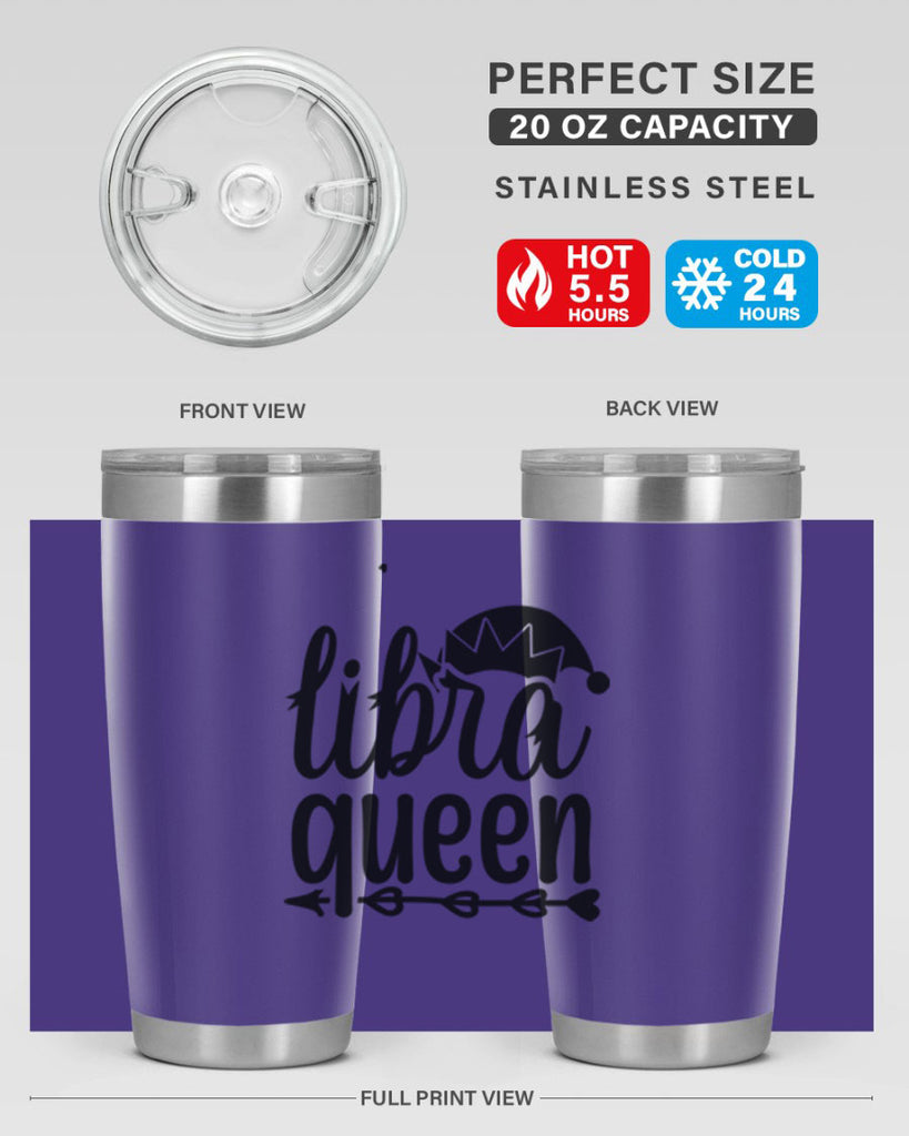 Libra queen 326#- zodiac- Tumbler