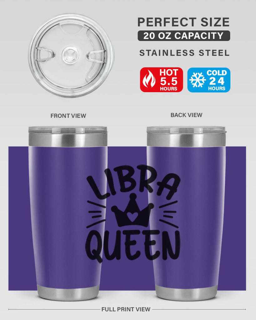 Libra queen 327#- zodiac- Tumbler