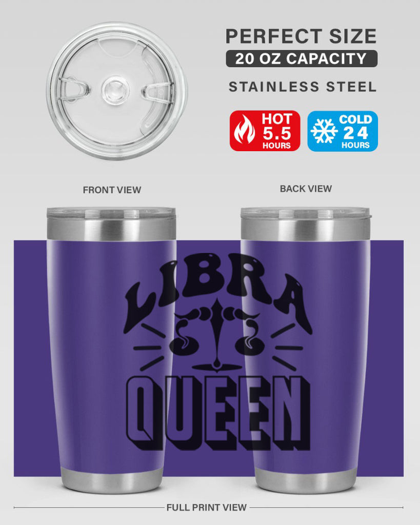 Libra queen 329#- zodiac- Tumbler