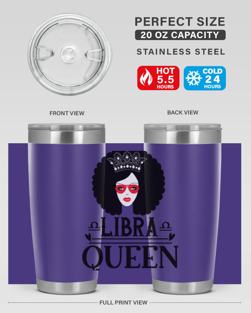 Libra queen 330#- zodiac- Tumbler
