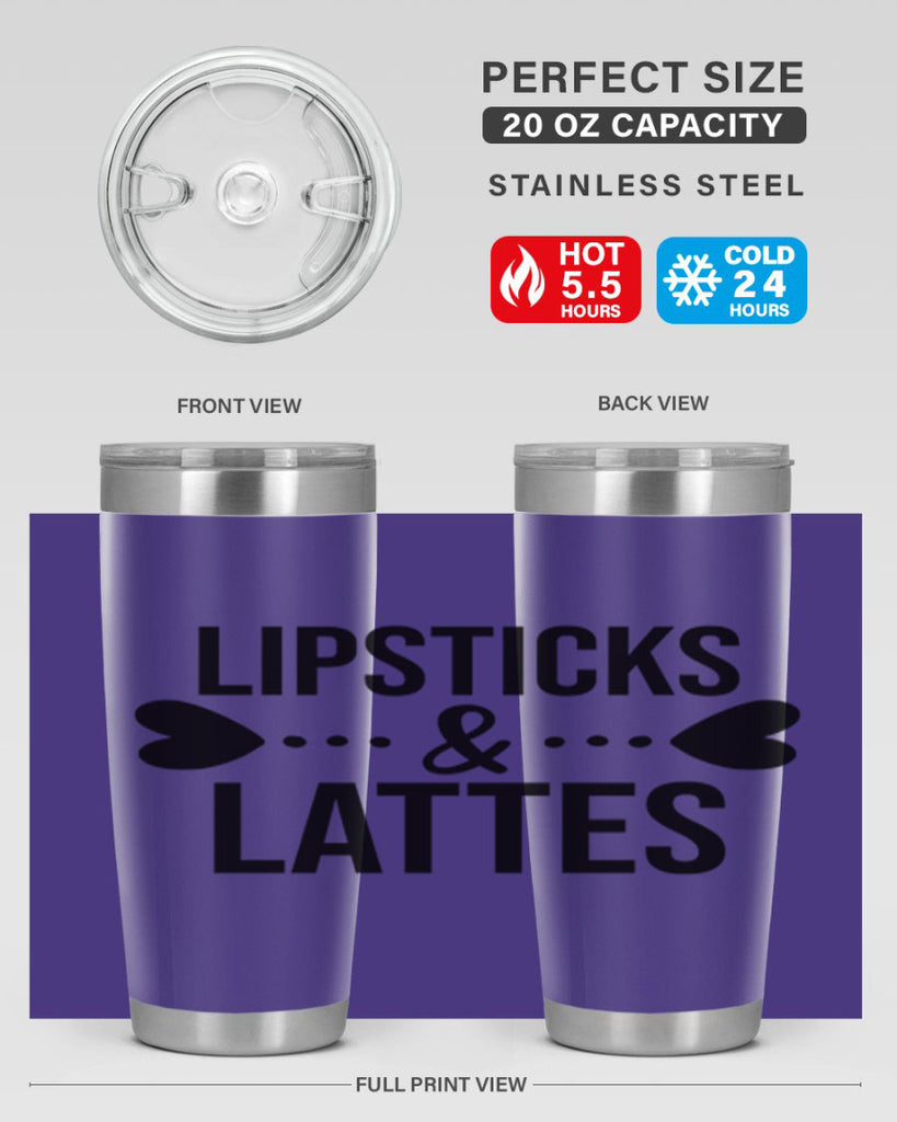 Lipsticks Lattes 114#- fashion- Cotton Tank