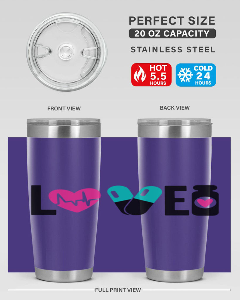 Love Style Style 136#- nurse- tumbler