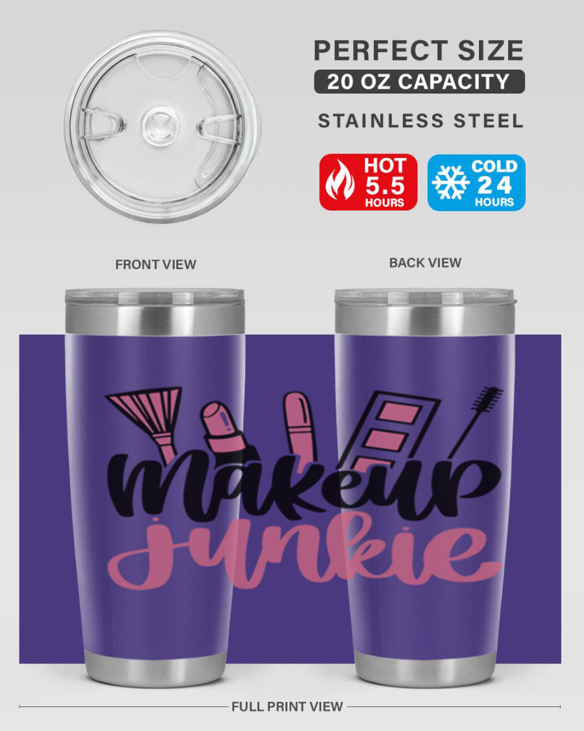 Makeup Junkie Style 43#- make up- Tumbler