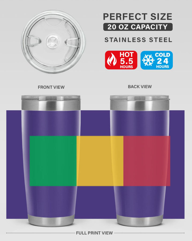 Mali 92#- world flags- Tumbler