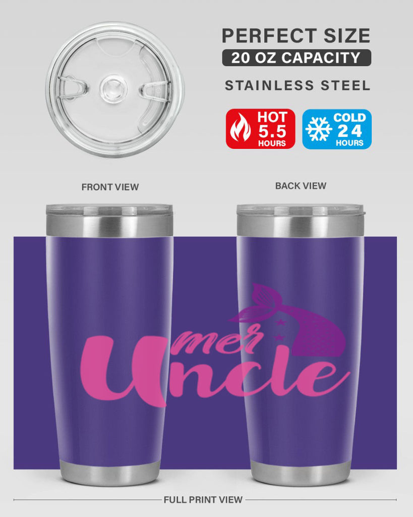 Mer Uncle 347#- mermaid- Tumbler