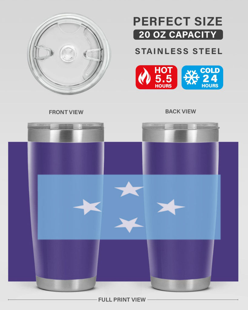 Micronesia 86#- world flags- Tumbler