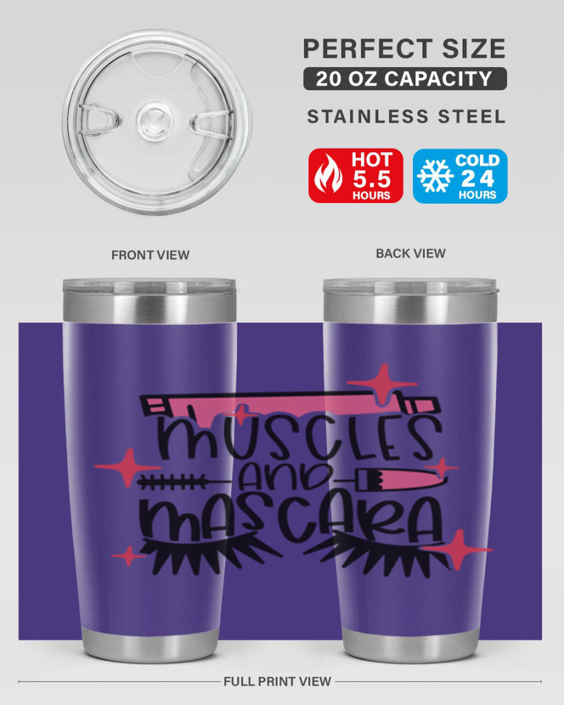 Muscles And Mascara Style 36#- make up- Tumbler