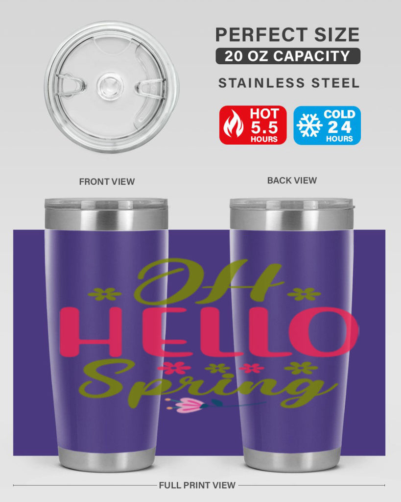 Oh Hello Spring 360#- spring- Tumbler