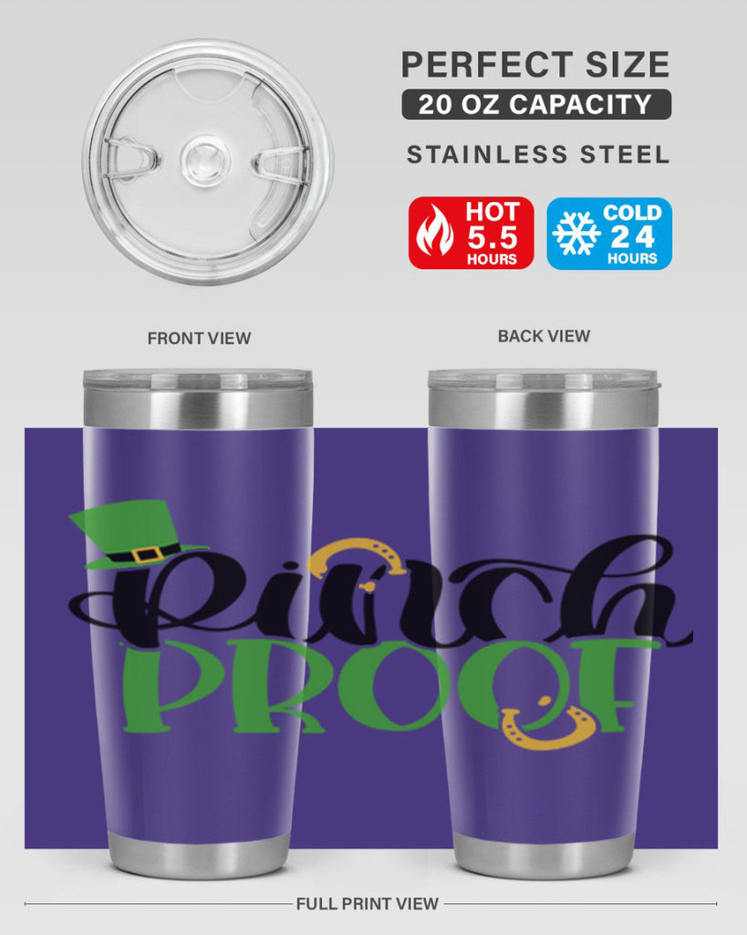 Pinch Proof Style 37#- St Patricks Day- Tumbler