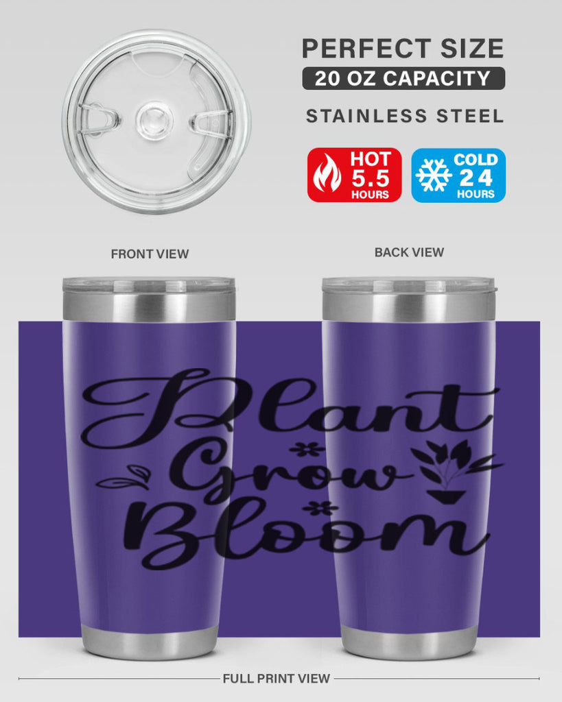 Plant Grow Bloom 391#- spring- Tumbler