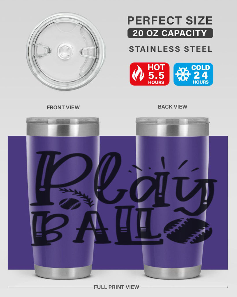 Play ball 2032#- baseball- Tumbler