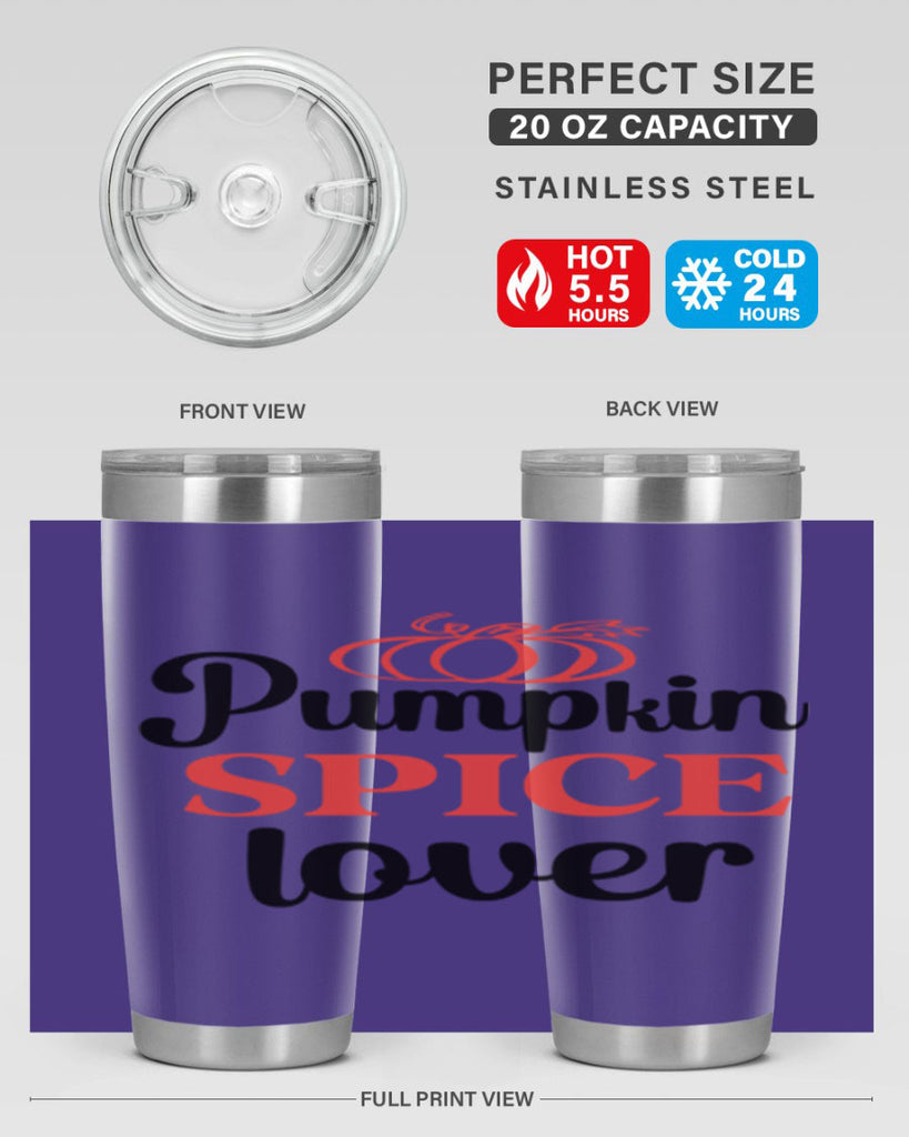 Pumpkin spice lover 554#- fall- Tumbler