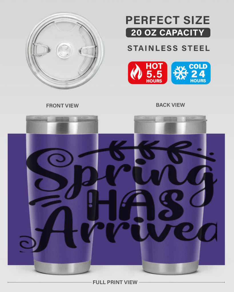 SPRING HAS ARRIVED  488#- spring- Tumbler