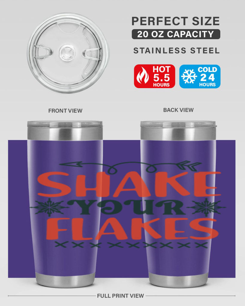 Shake Your Flakes 360#- winter- Tumbler
