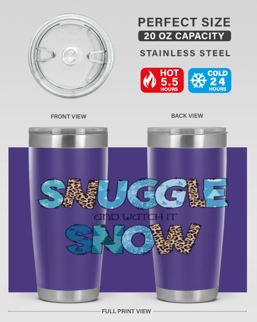 Snuggle and watch it snow 392#- winter- Tumbler