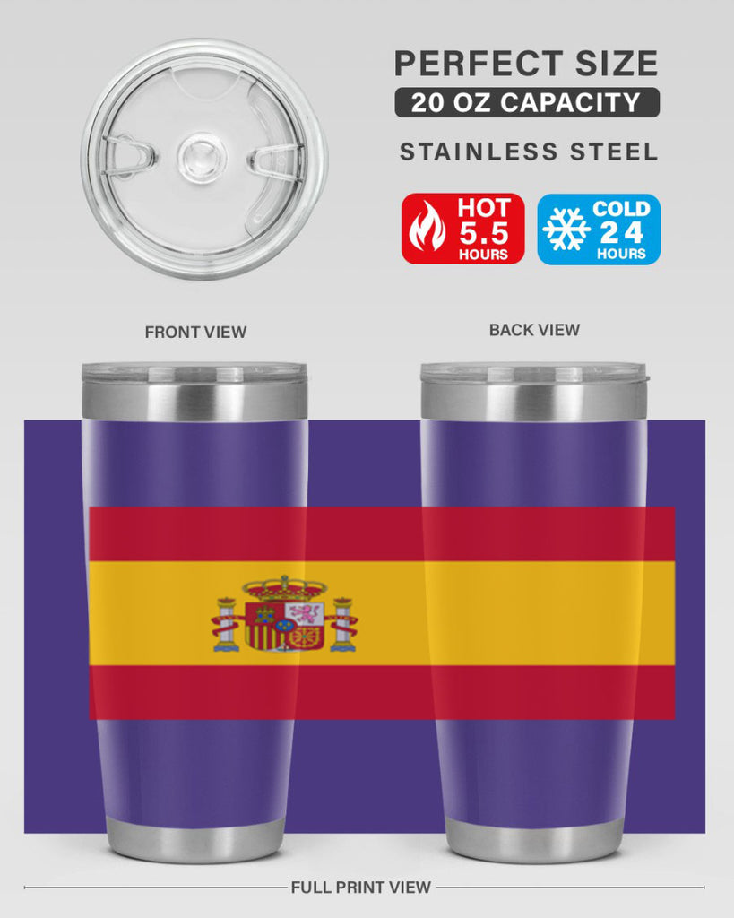 Spain 33#- world flags- Tumbler