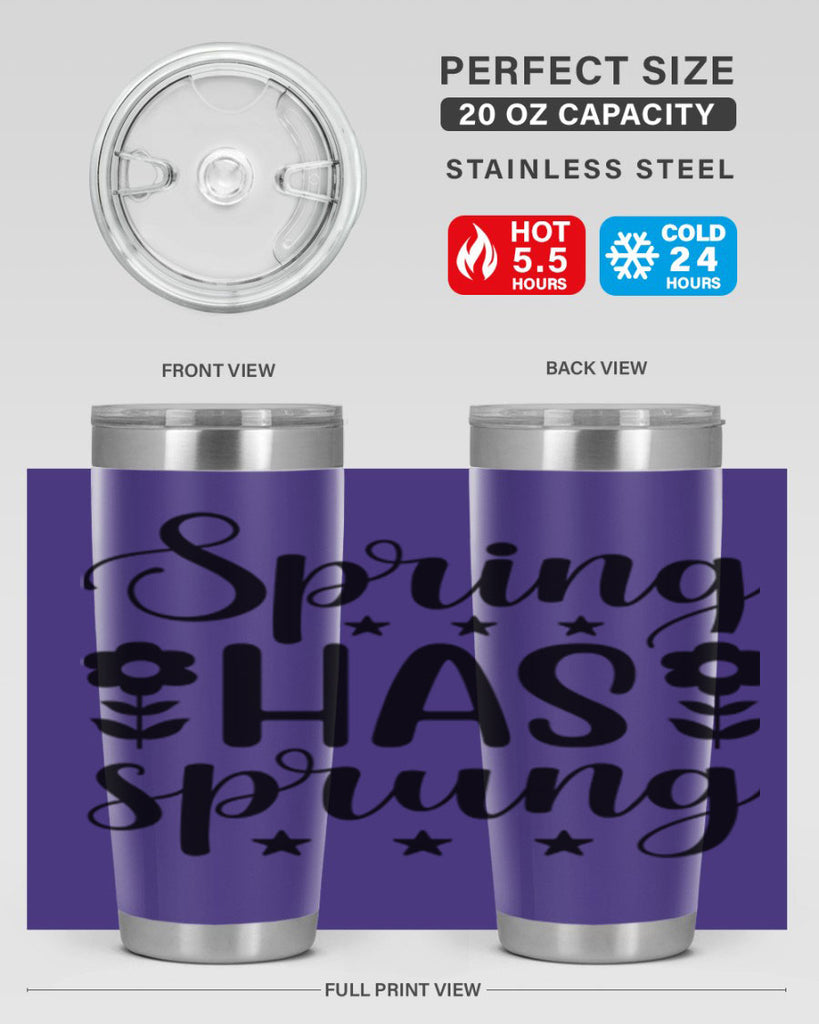 Spring has sprung  491#- spring- Tumbler
