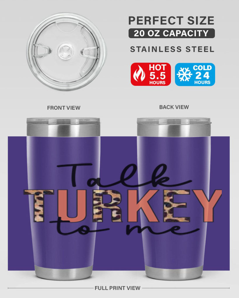 Talk turkey to me 595#- fall- Tumbler