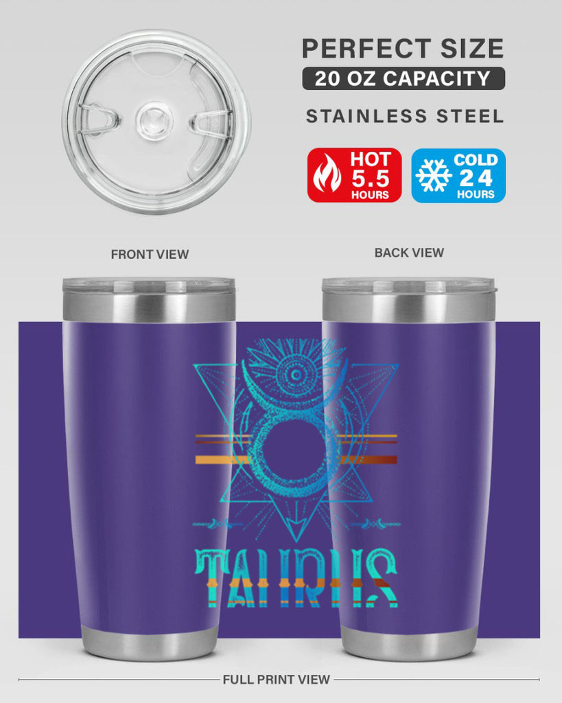 Taurus 506#- zodiac- Tumbler
