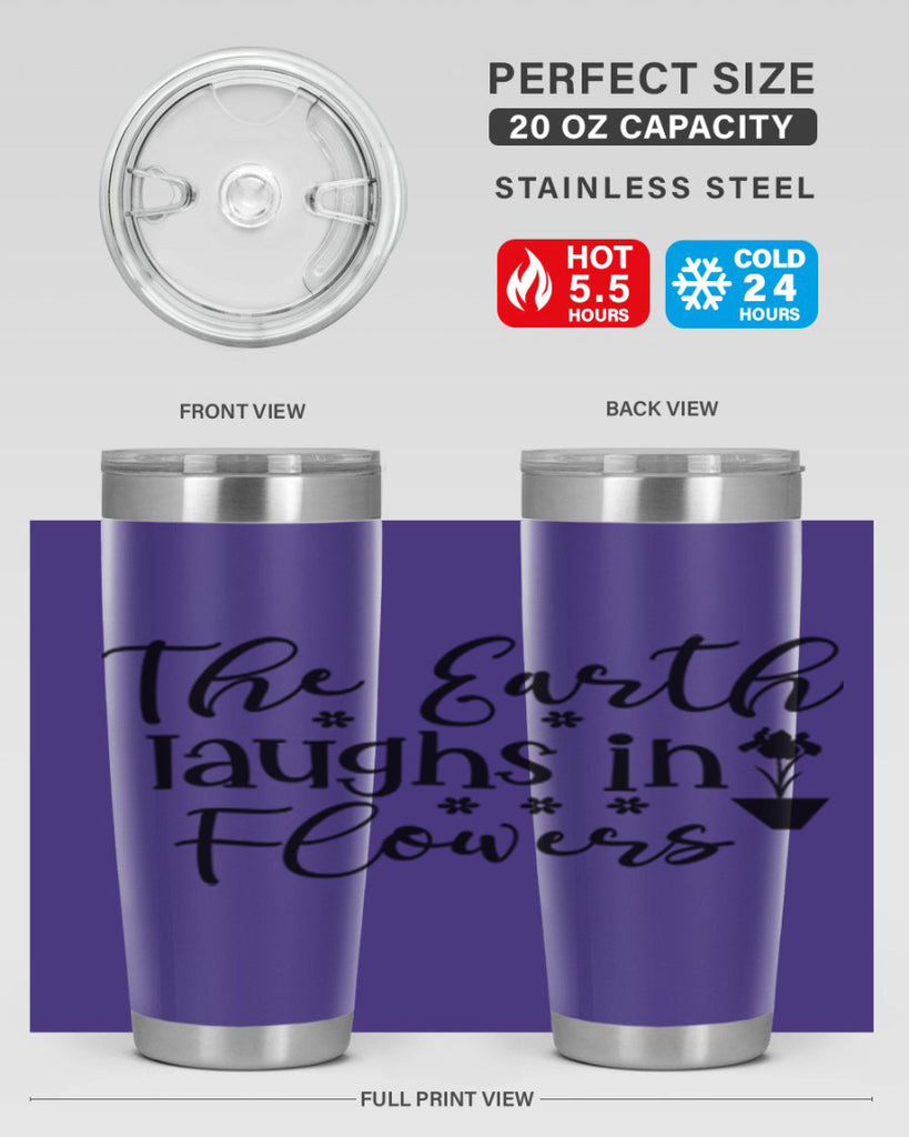 The Earth Laughs In Flowers 539#- spring- Tumbler