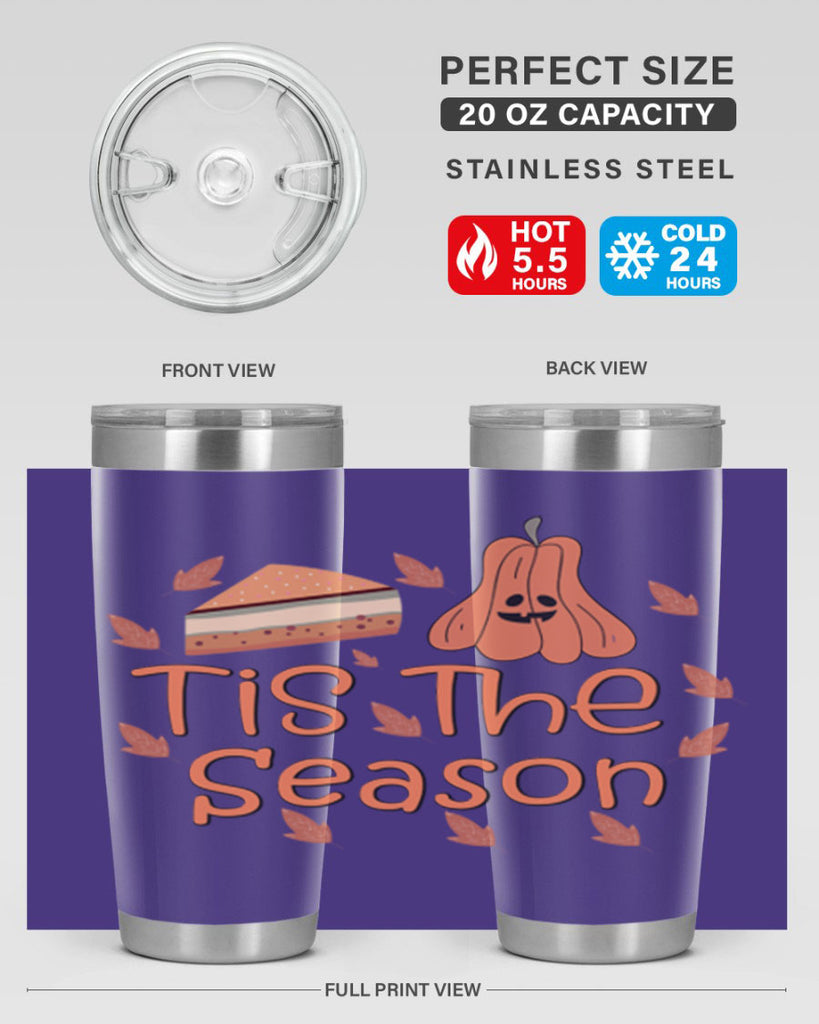 Tis The Season 619#- fall- Tumbler