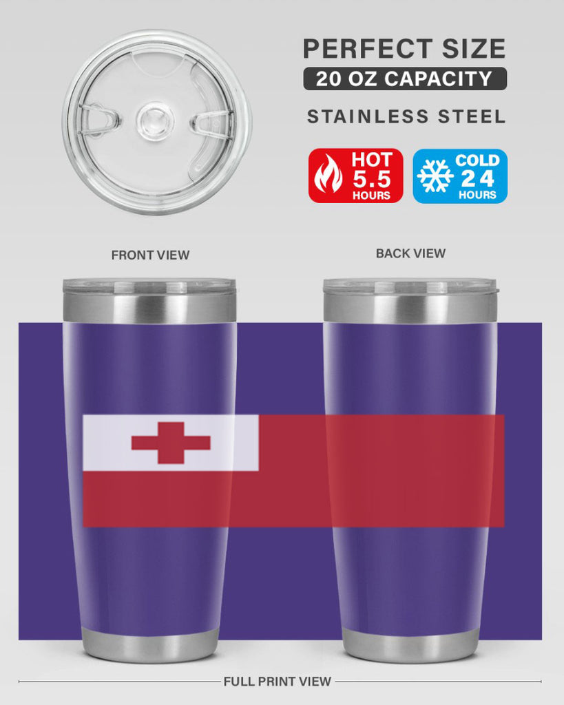 Tonga 20#- world flags- Tumbler