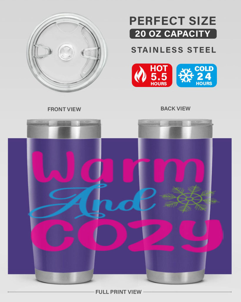 Warm And Cozy 446#- winter- Tumbler