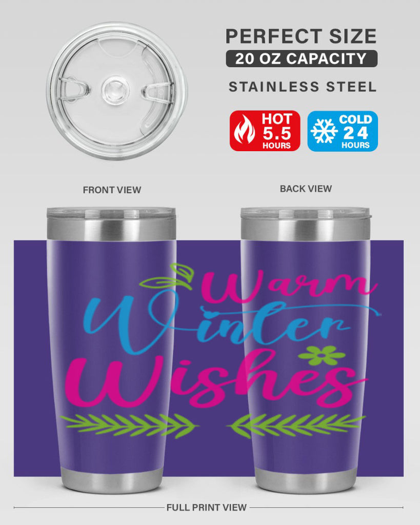 Warm Winter Wishes 450#- winter- Tumbler