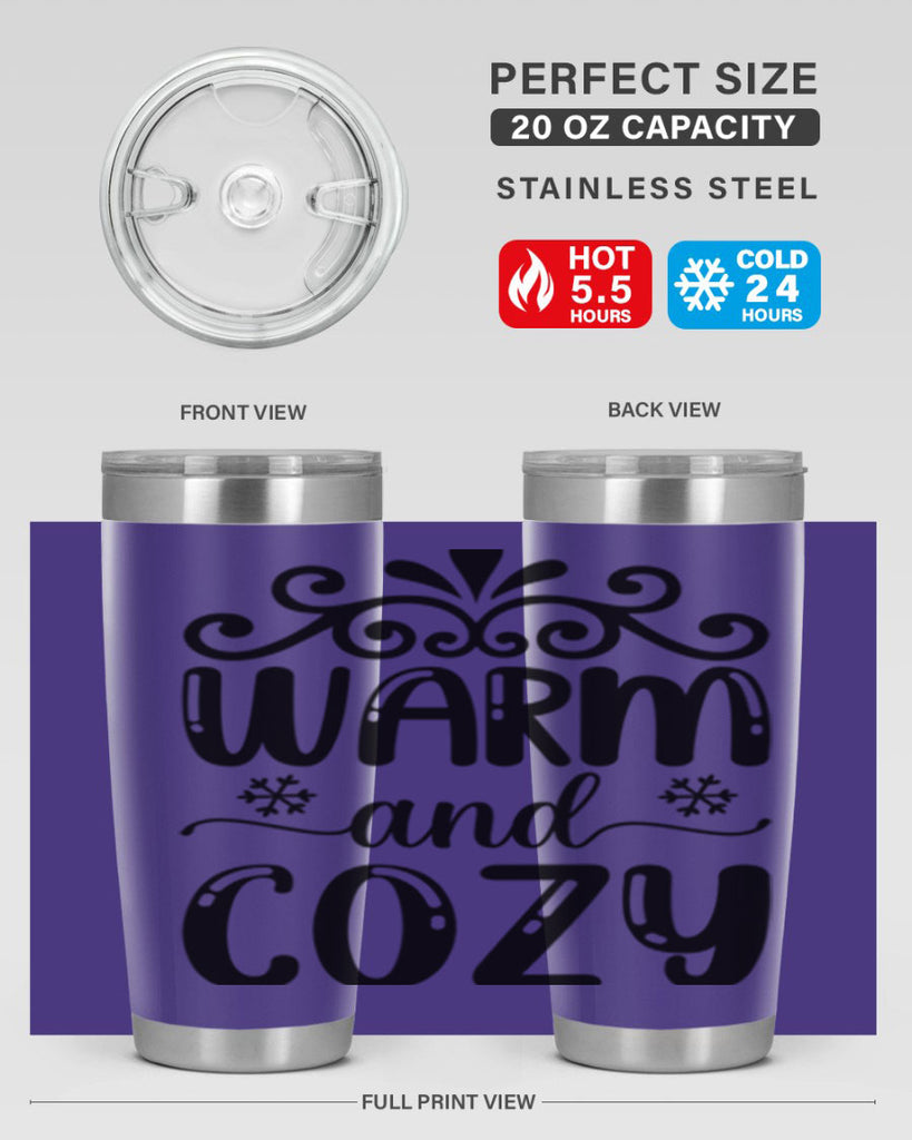Warm and Cozy 460#- winter- Tumbler