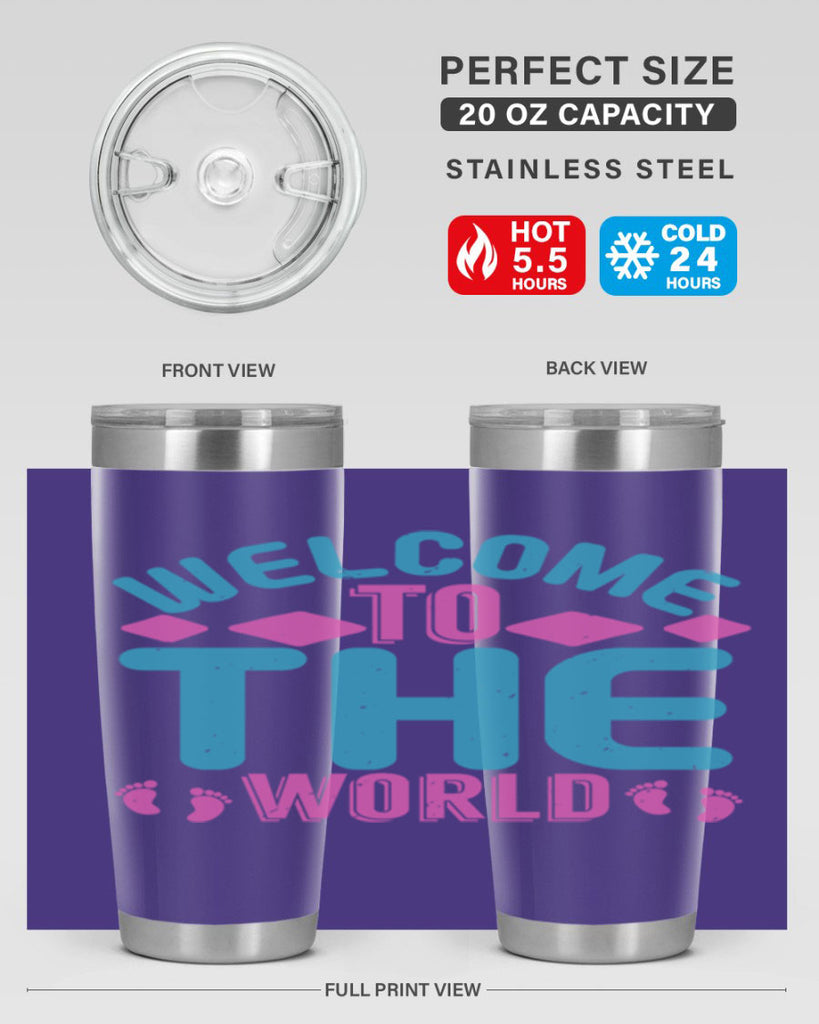 Welcome to the world Style 162#- baby- tumbler