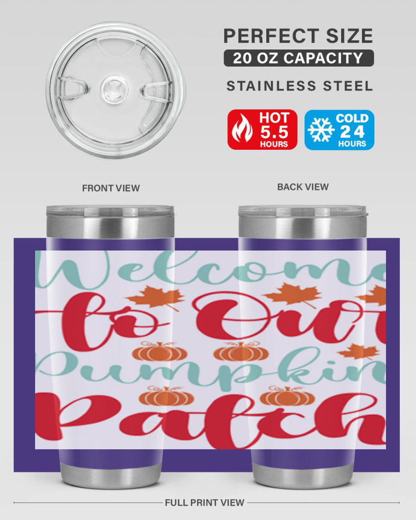 WelcometoOurPumpkinPatch 643#- fall- Tumbler