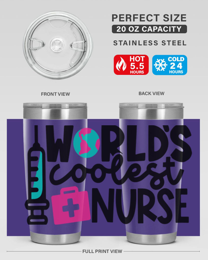 Worlds Coolest Nurse Style Style 7#- nurse- tumbler