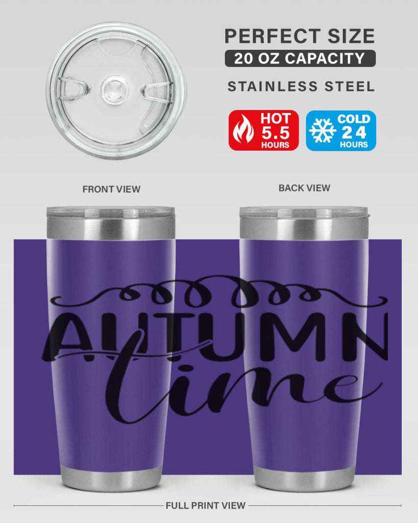 autumn time 36#- fall- Tumbler