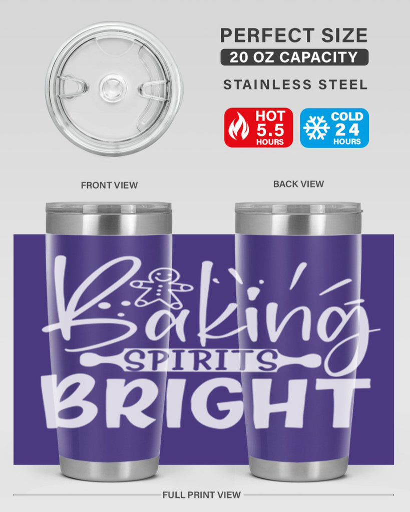 baking spirits bright 53#- kitchen- Tumbler