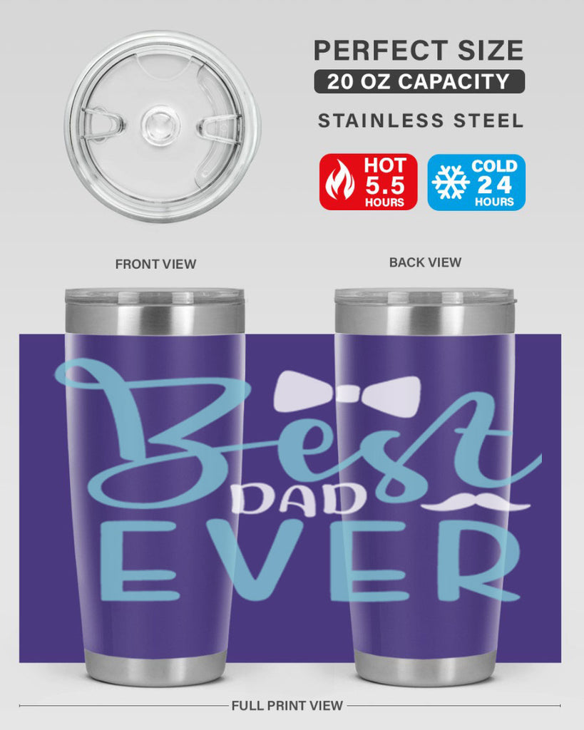 best dad ever 109#- fathers day- Tumbler