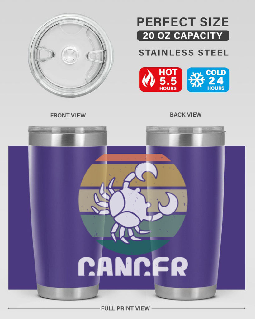 cancer 165#- zodiac- Tumbler