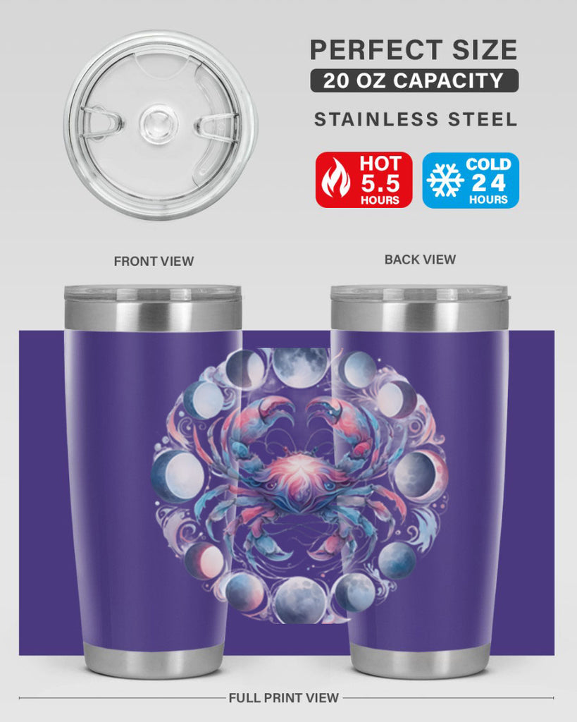 cancer 169#- zodiac- Tumbler