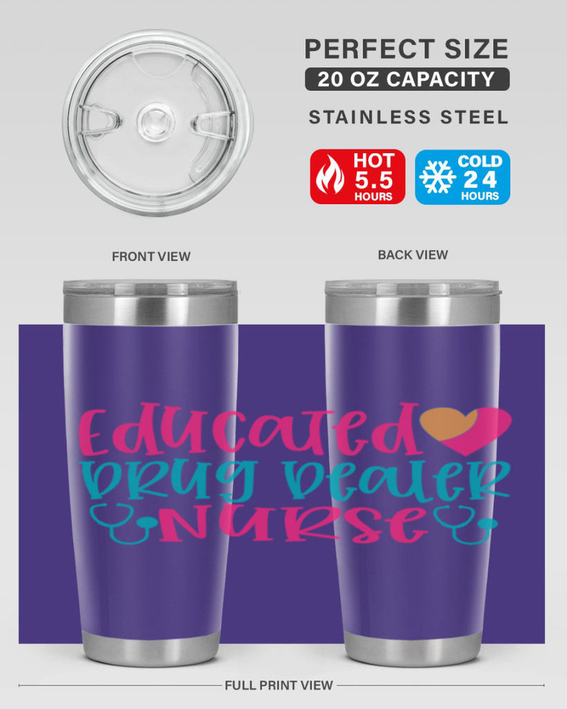 educted drug bealer nurse Style Style 194#- nurse- tumbler