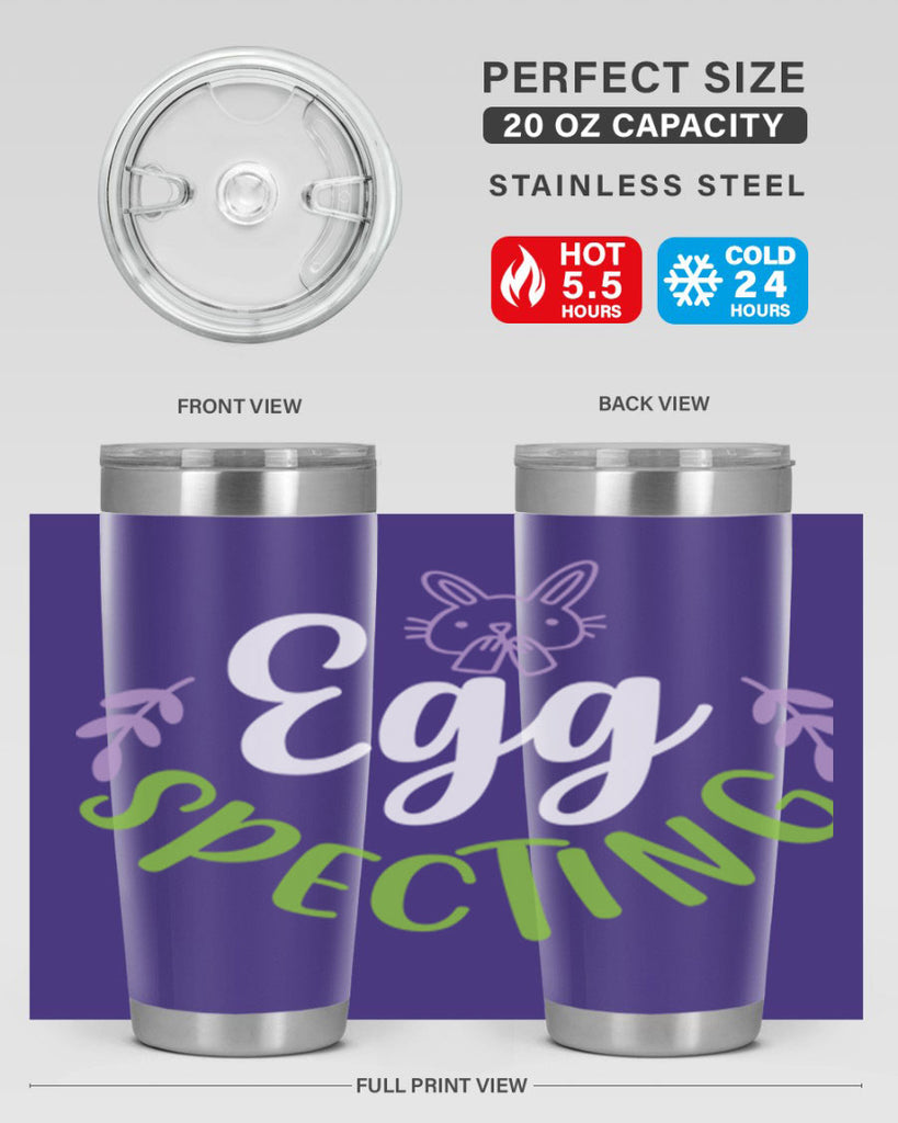 egg spectingggg 85#- easter- Tumbler