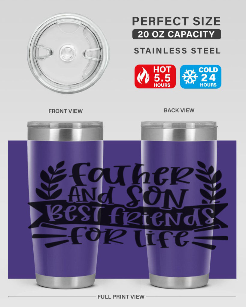 father and son best friends for life 52#- fathers day- Tumbler