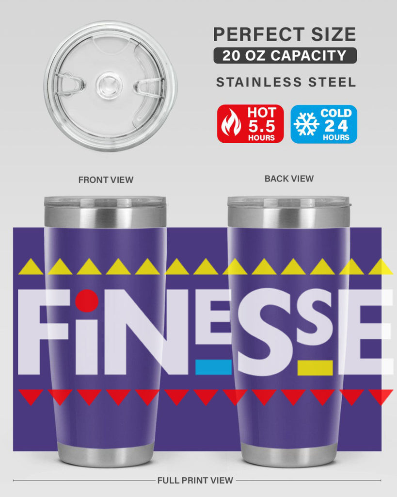 finesse 155#- black words phrases- Cotton Tank