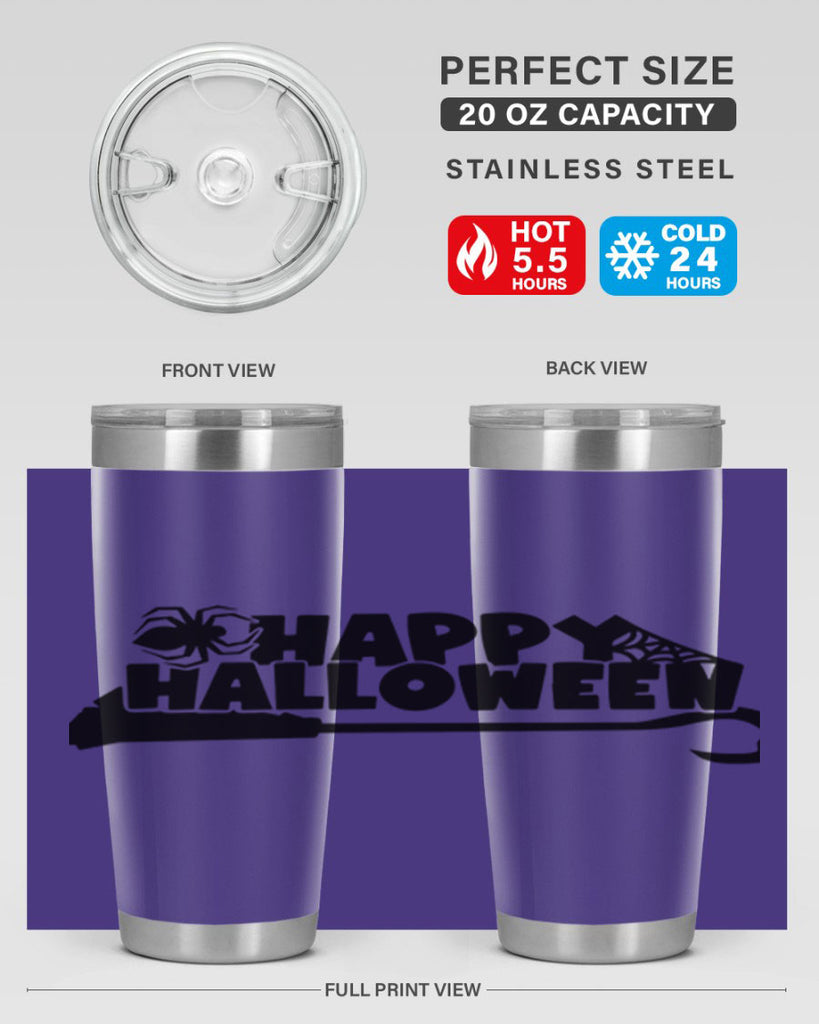 happy halloween 66#- halloween- Tumbler