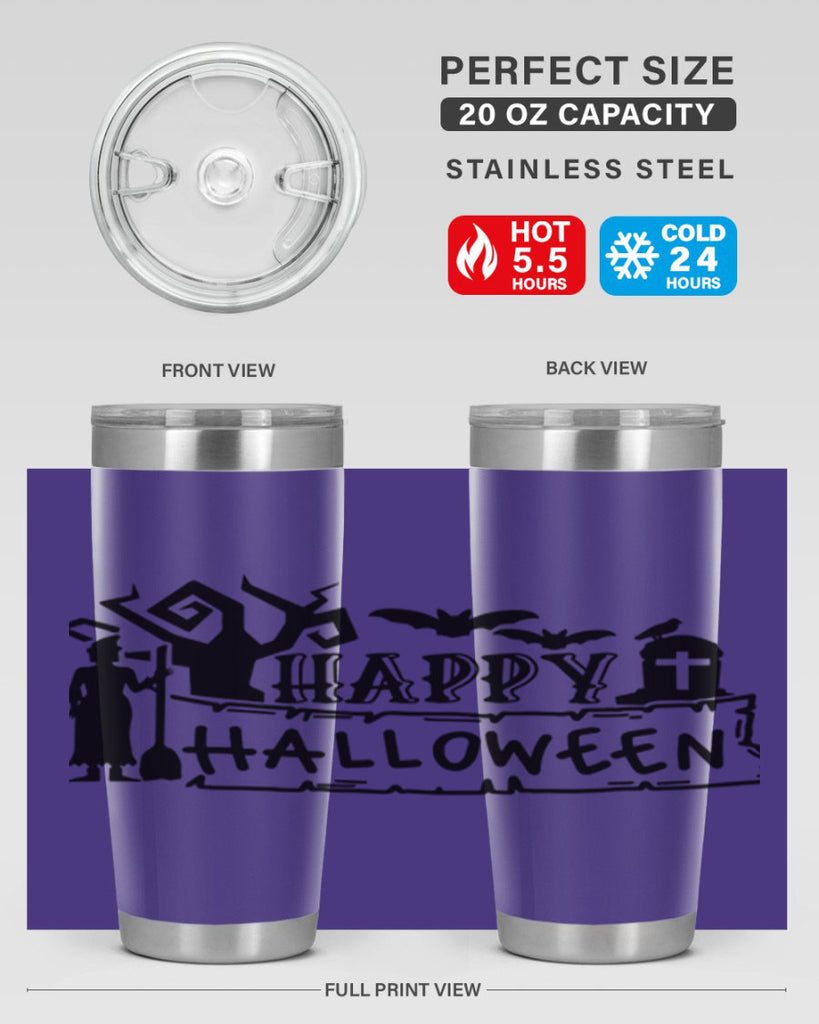 happy halloween 69#- halloween- Tumbler