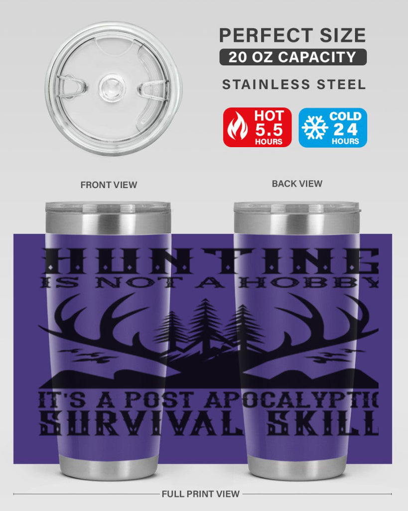 hunting is not 23#- hunting- Tumbler