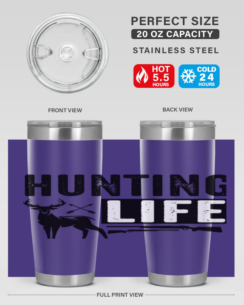hunting life 22#- hunting- Tumbler