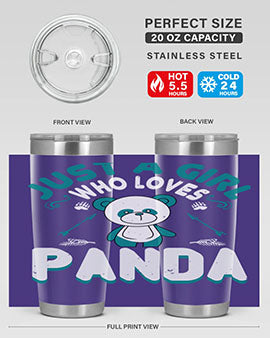just a girl who loves panda 21#- Bears- Tumbler