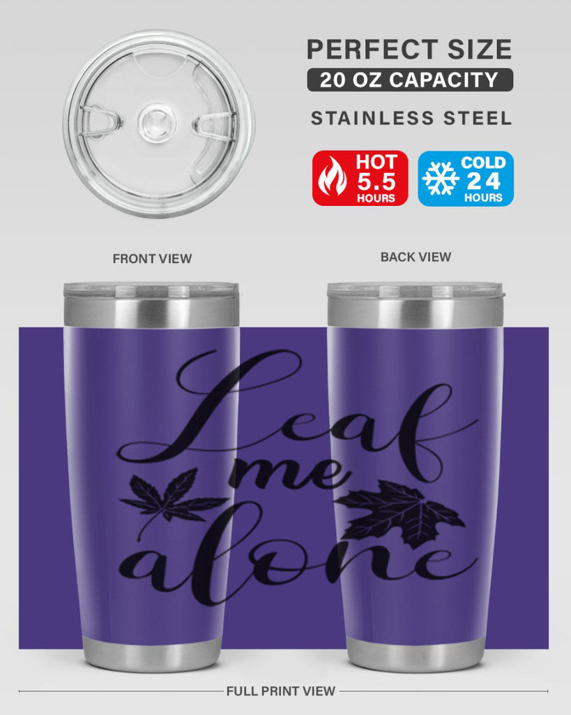 leaf me alone 387#- fall- Tumbler